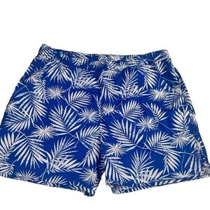 Big Men’s Swim Trunks XXL 22H Pockets Athleisure Shorts Beach Tropical Vacation